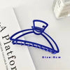Klein blue half circle
