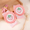 Strawberry-baby anti-fall knee pads / 0-3 years old one size
