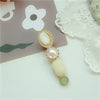 Oval beige