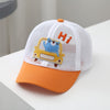 Orange hi car mesh cap / adjustable hat circumference (49-53cm)