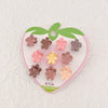 Little brown plum blossom