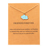 Blue cloud gold card