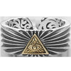 The eye of god ring / adjustable opening