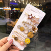8# yellow hairpin set of 5