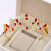 Crown gold red