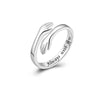 Always with you hug ring / adjustable opening