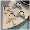 0012 hair rope - white (a pair)