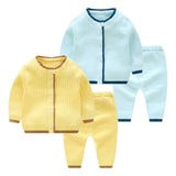 Baby Knitwear Spring and Autumn Sweater Set Baby Autumn Clothes Infants and Toddlers Newborn Girls Cardigan Bottom Jacket Sweater