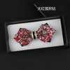 Sharp red curved diamond gift box