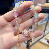 R5 pink wings moon bracelet candy color