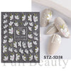 Embossed sticker stz-5d38 (bare chip) / normal specifications