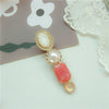 Oval red