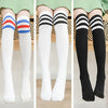 White + black + red and blue (3 pairs) / trumpet 1/5 years old [height 85-105cm]