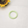 Color base-light jelly phone ring-grass green