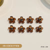 Amber rhinestone 10 opp pack