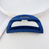11cm semicircle - frosted navy blue / ps/abs/pc