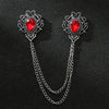 Ancient silver red