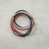 Electroplating black and white scarlet