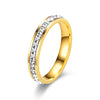 4mm gold single row / number 5