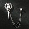 Right cane silver