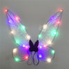 Purple wings + colored lights / one size fits all