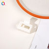 4cm small square - frosted milk white / qiyue factory direct sales