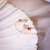 White opal / adjustable opening