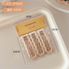 3# apricot wave bb clip [three-piece set]