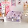 11# white two-layer rabbit handle (send stickers)