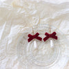 Bowknot water drop style