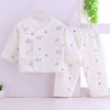 White and blue baby elephant suit / 52cm recommended 0-1 month