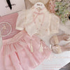 [two-piece set] top + skirt / 90