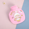 Round - pink rainbow rabbit