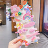2#pink flowers + watermelon 14-piece set (without card)
