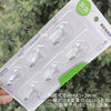 7006 six packs of transparent / one card six pack cherry mixed color