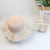 Pink suit cap + bag / s children (52cm))