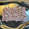 4# five-star hair clip 6 card pack