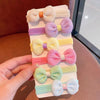 B bow color towel ring 6 pack (bag)