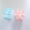 【43431】light blue 6 square popsicles
