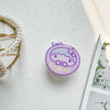 Transparent bracket-eight monsters series-light purple