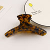 Acetate grip deep leopard