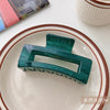 5# jelly blue green square clip