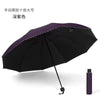 [enlarged manual model] 10 bone wrapped vinyl sunny umbrella deep purple