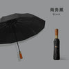 Wooden handle business black (12 bones)