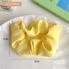 7# yellow large intestine hair ring