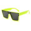 Fluorescent yellow gray film