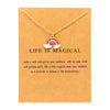 Purple rainbow gold card