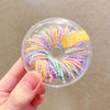 Box of 60 spring color hair rings