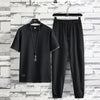 J098 black top + j102 black trousers / m