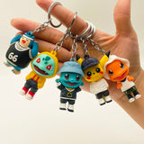 Creative cartoon Pikachu key chain Elf baby doll key chain pendant Kaby beast Charmander Jenny turtle